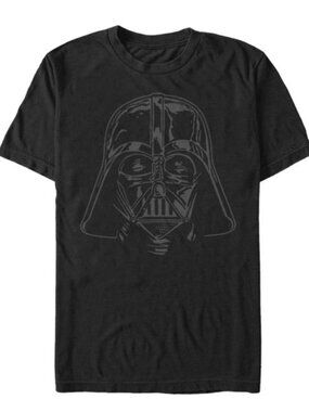 Men's Star Wars Darth Vader Helmet Graphic Tee